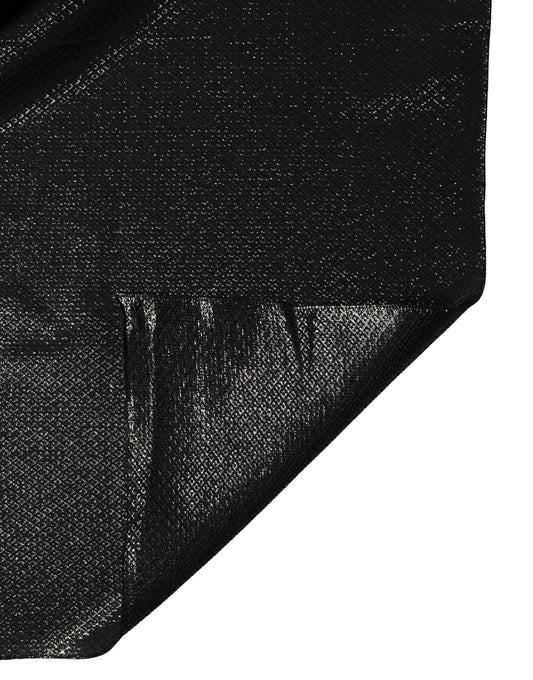 Dolce & Gabbana Black Silk Square Wrap Shawl Foulard 122cm x 120cm  Scarf