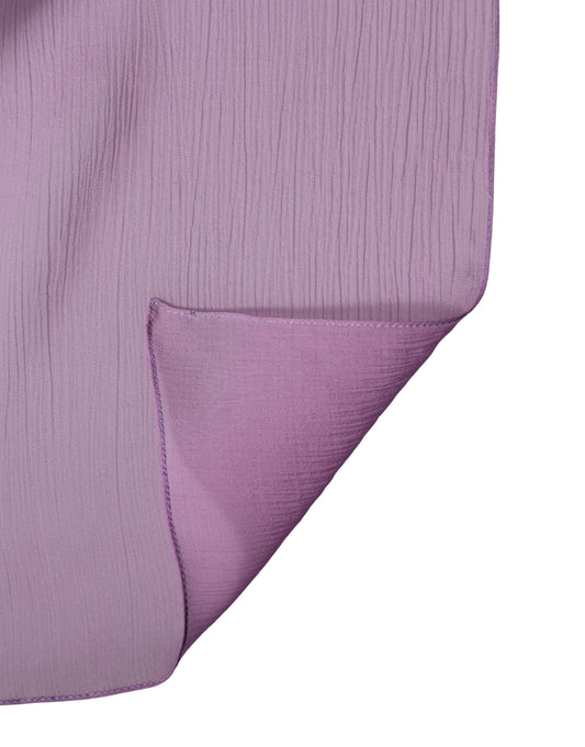 Dolce & Gabbana Light Purple Silk Neck Wrap Foulard 114cm x 114cm  Scarf