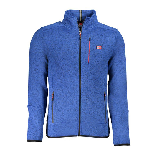 Norway 1963 Blu Polyester Men Sweatshirt - ClickThatClicks 