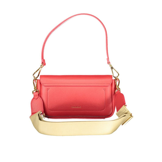 Coccinelle Rosso Leather Women Handbag - ClickThatClicks 