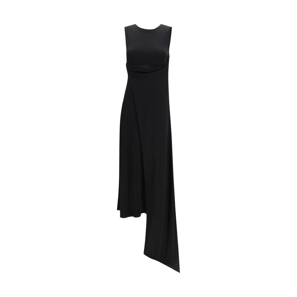 Ami Paris Black Viscose Casual Dress - ClickThatClicks 