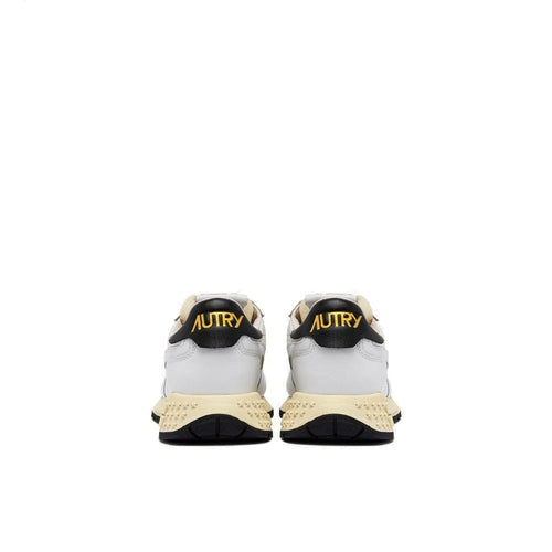 Autry White Fabric Athletic Sneakers - ClickThatClicks 