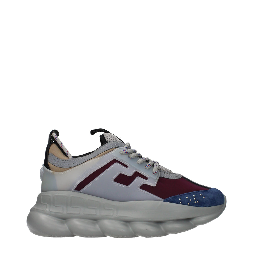 Versace Multicolor Fabric Chunky Sneakers - ClickThatClicks 