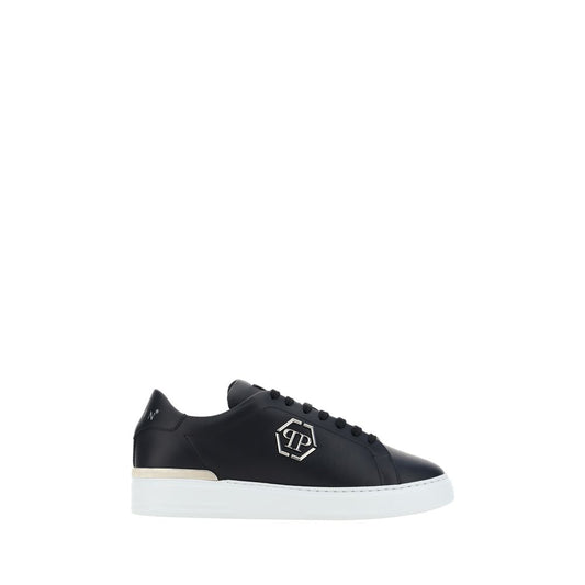 Philipp Plein Black Rubber Low Top Sneakers - ClickThatClicks 