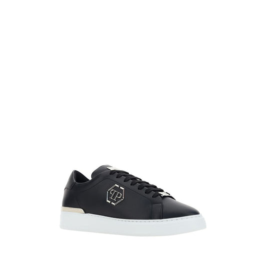 Philipp Plein Black Rubber Low Top Sneakers - ClickThatClicks 