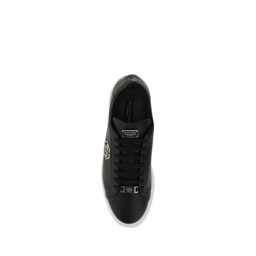 Philipp Plein Black Rubber Low Top Sneakers - ClickThatClicks 