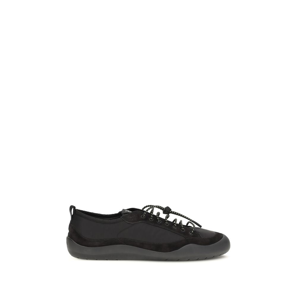 Prada Black Recycled Polyamide Athletic Sneakers - ClickThatClicks 