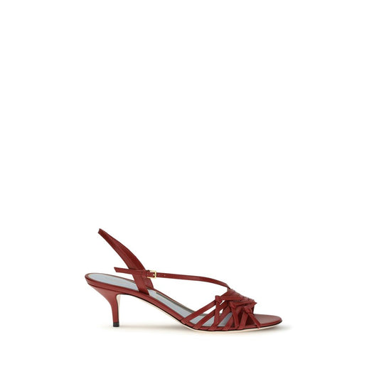 Valentino Garavani Multicolor Goatskin Strap-On Sandals - ClickThatClicks 
