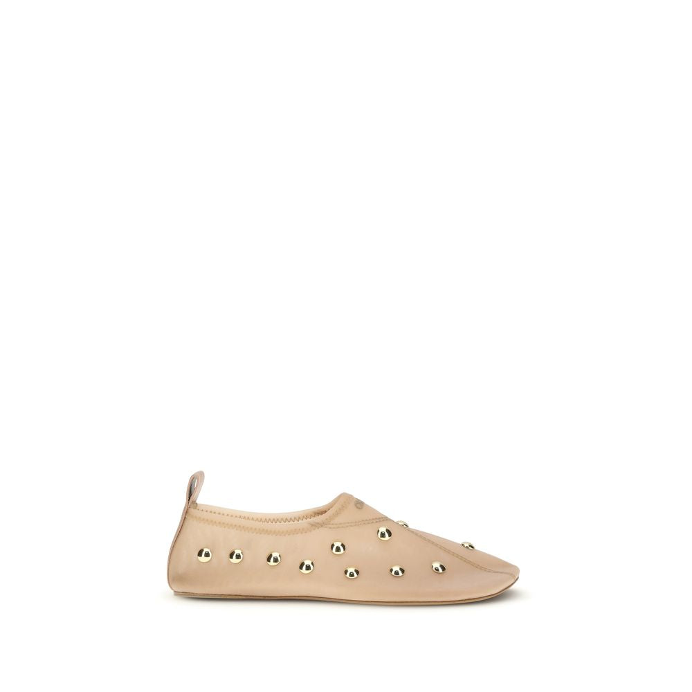 Chloé Multicolor Polyamide Ballet Flats - ClickThatClicks 