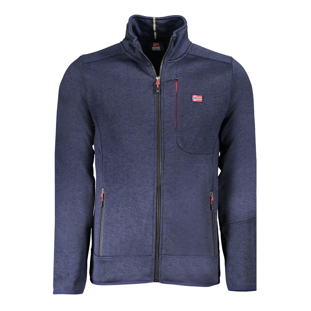 Norway 1963 Blu Polyester Men Sweatshirt - ClickThatClicks 