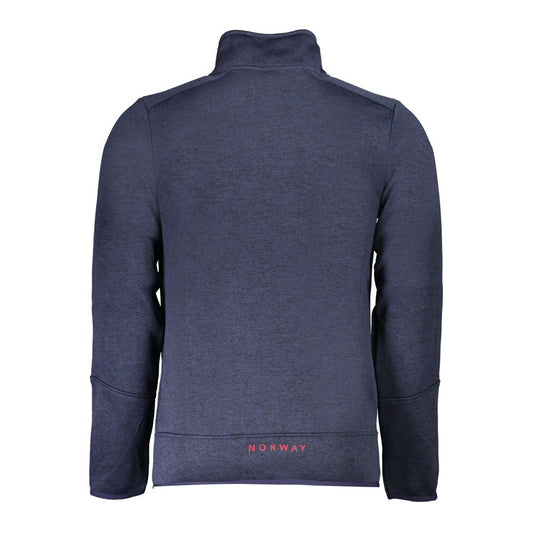 Norway 1963 Blu Polyester Men Sweatshirt - ClickThatClicks 