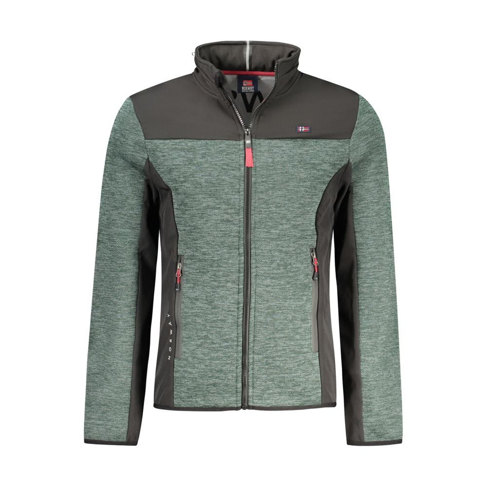 Norway 1963 Verde Polyester Men's Jacket - ClickThatClicks 