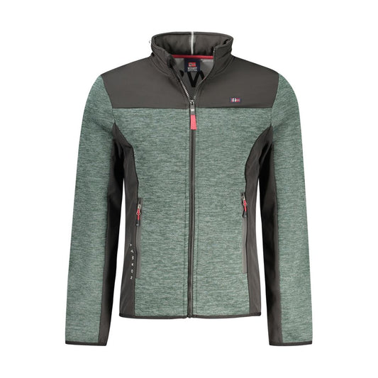 Norway 1963 Verde Polyester Men's Jacket - ClickThatClicks 