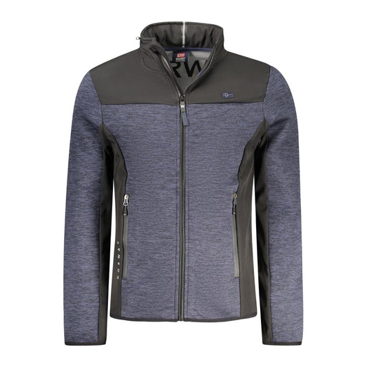 Norway 1963 Blu Polyester Men Jacket - ClickThatClicks 