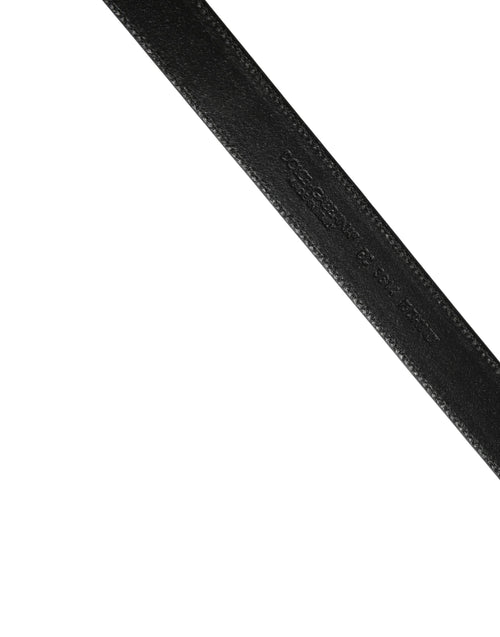 Dolce & Gabbana Men Brown Classic Leather Metal Buckle Belt - ClickThatClicks 