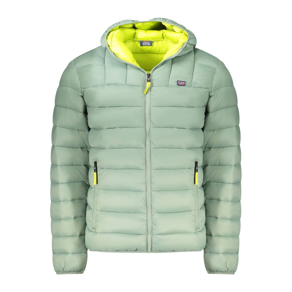 Norway 1963 Green Polyamide Men Jacket - ClickThatClicks 