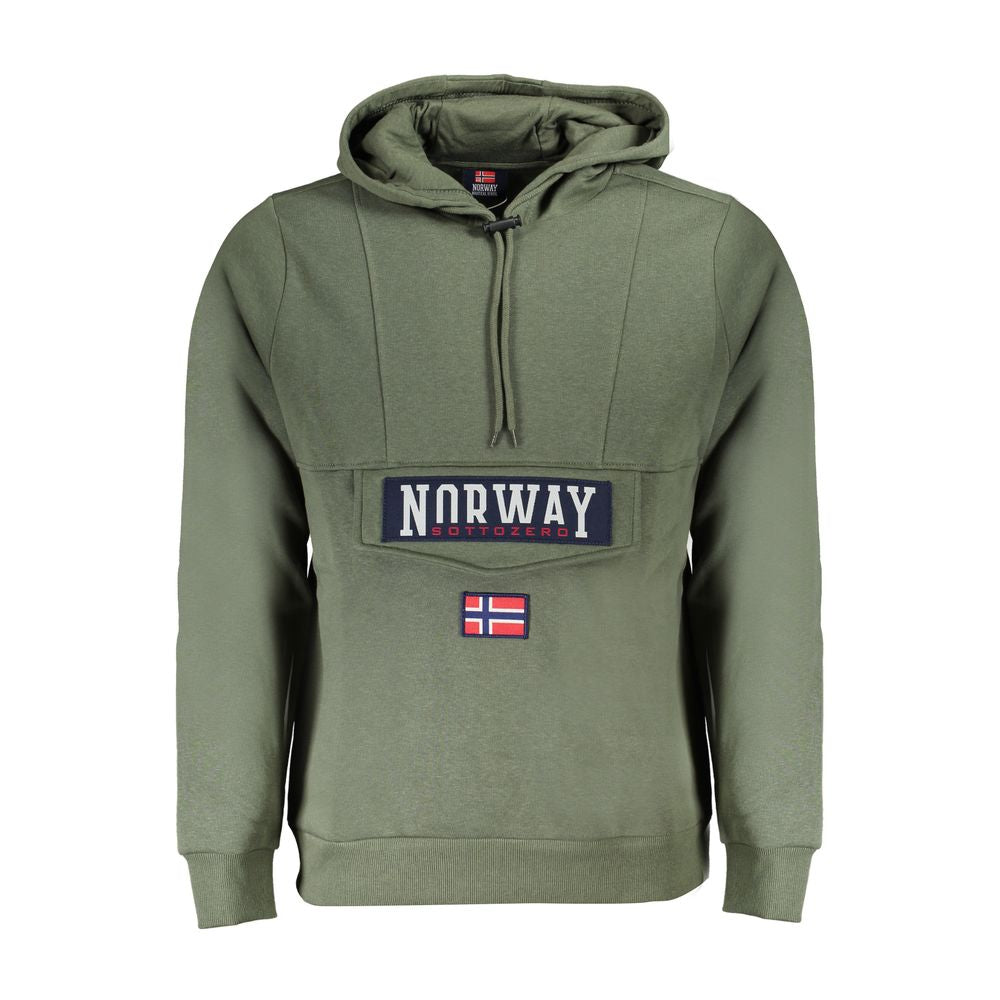 Norway 1963 Verde Cotton Men Sweatshirt - ClickThatClicks 