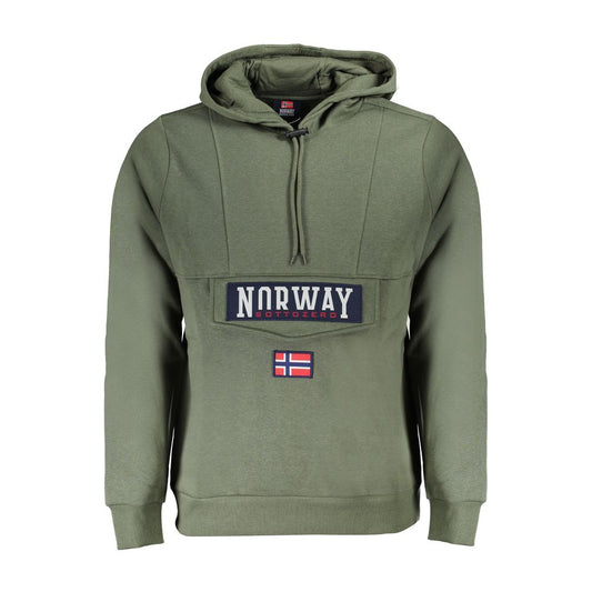Norway 1963 Verde Cotton Men Sweatshirt - ClickThatClicks 