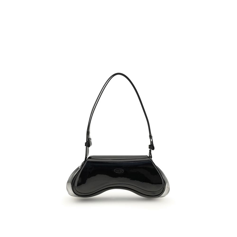 Diesel Black Polyethylene Shoulder Bag - ClickThatClicks 