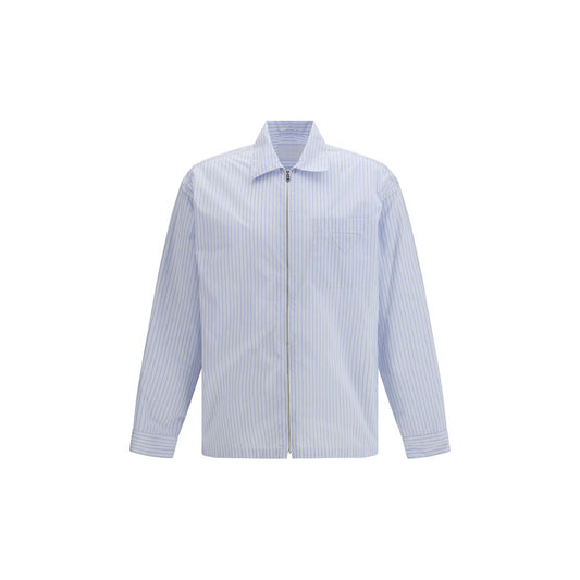 Prada Blue Polyamide Shirt