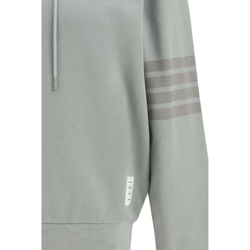 Thom Browne Gray Cotton Sweatshirt - ClickThatClicks 