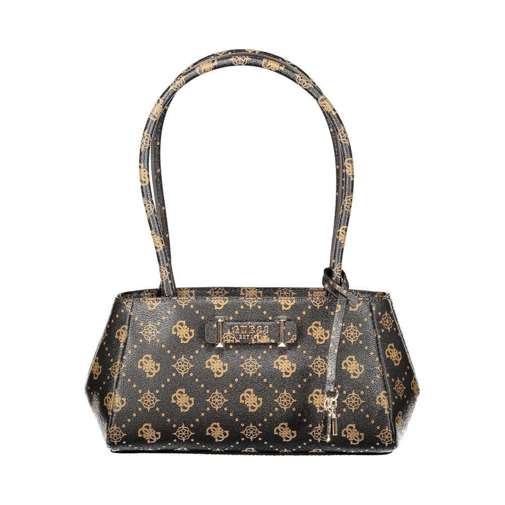 Guess Jeans Marrone Poliuretano Women Handbag - ClickThatClicks 
