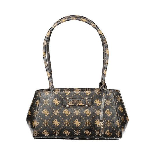 Guess Jeans Marrone Poliuretano Women Handbag - ClickThatClicks 