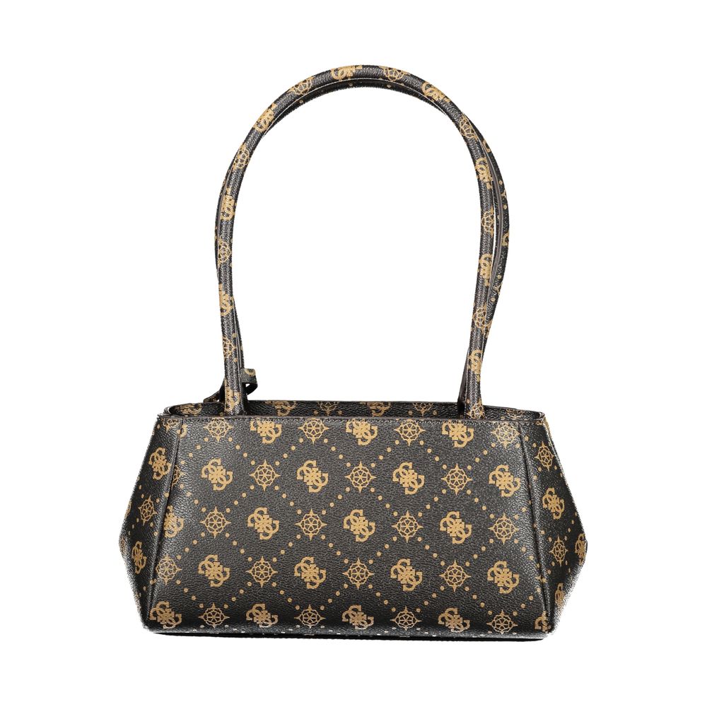 Guess Jeans Marrone Poliuretano Women Handbag - ClickThatClicks 