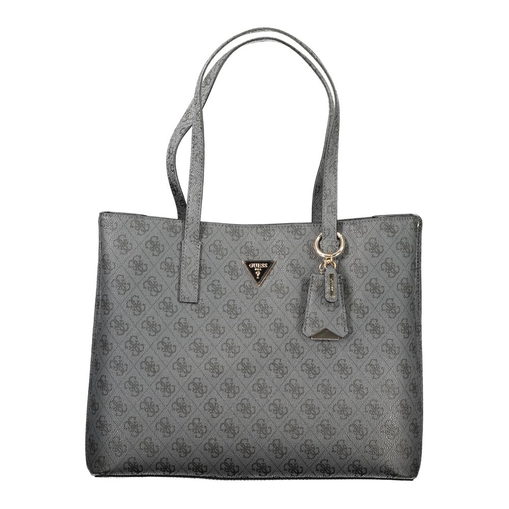 Guess Jeans "Nero Poliuretano Women's Handbag" - ClickThatClicks 