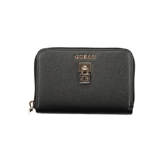 Guess Jeans Nero Poliuretano Women Wallet - ClickThatClicks 