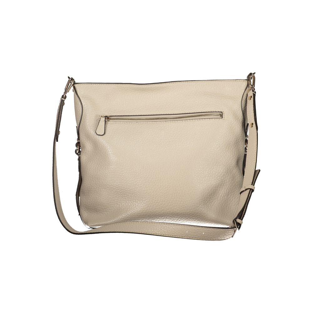 Guess Jeans Beige Polyurethane Women's Handbag - ClickThatClicks 