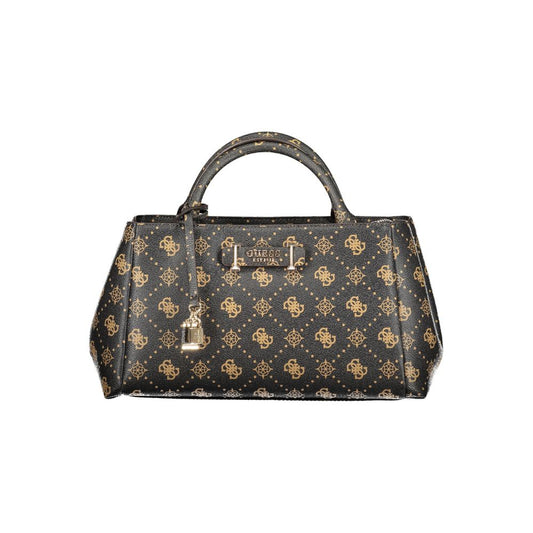 Guess Jeans Marrone Poliuretano Women Handbag - ClickThatClicks 