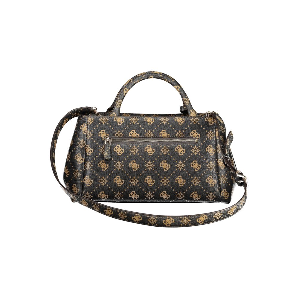 Guess Jeans Marrone Poliuretano Women Handbag - ClickThatClicks 