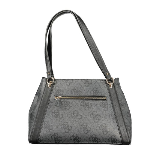 Guess Jeans Nero Poliuretano Women Handbag - ClickThatClicks 