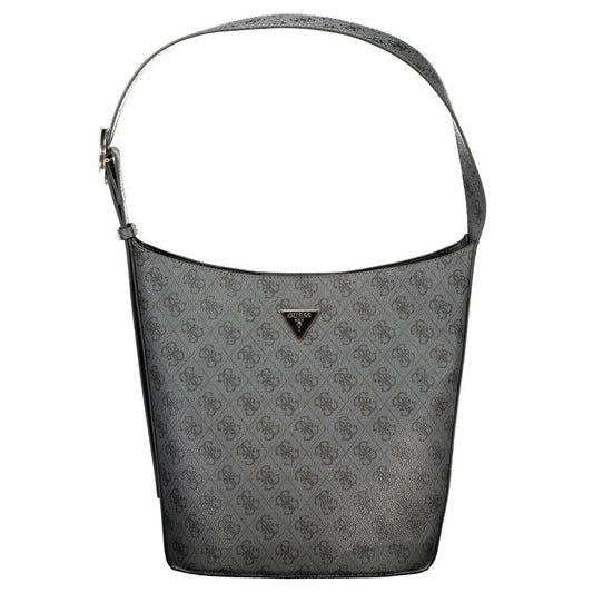 Guess Jeans Black Polyurethane Women Handbag - ClickThatClicks 