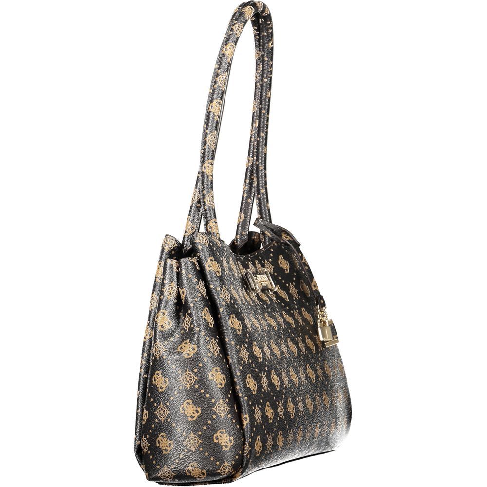 Guess Jeans Marrone Poliuretano Women Handbag - ClickThatClicks 