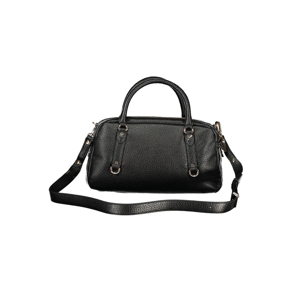 Guess Jeans Black Polyurethane Women Handbag - ClickThatClicks 
