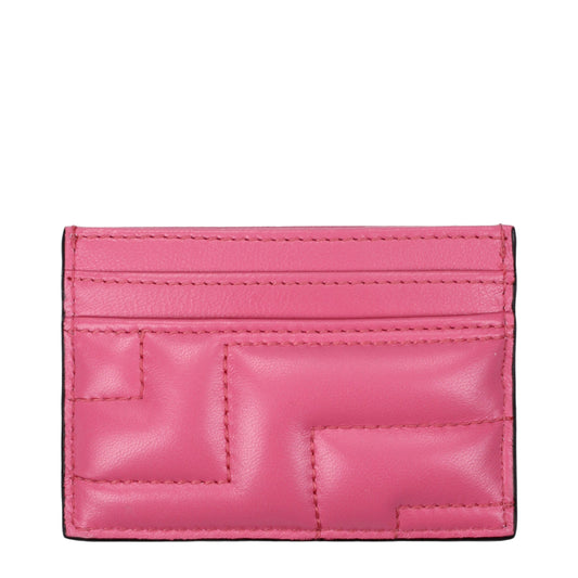 Jimmy Choo Pink Leather Cardholder - ClickThatClicks 