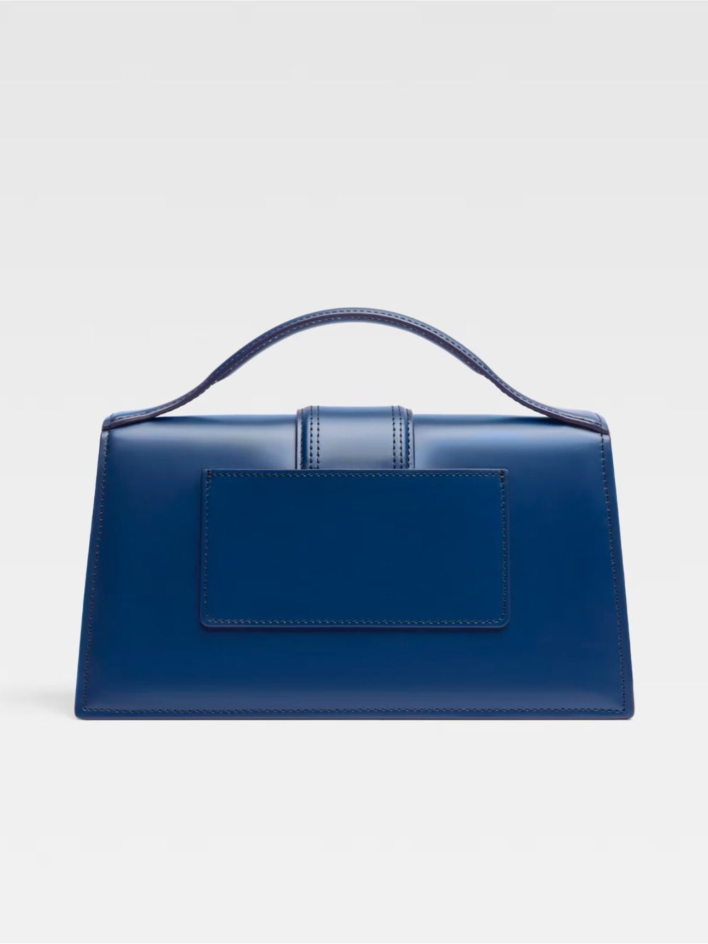Jacquemus Dark NavyLeather Le Grand Bambino Handbag - ClickThatClicks 