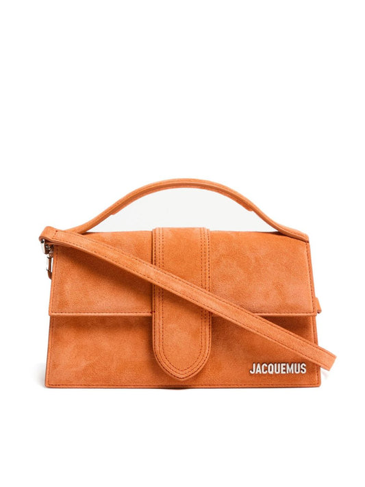 Jacquemus Terracotta Leather Le Grand Bambino Handbag - ClickThatClicks 