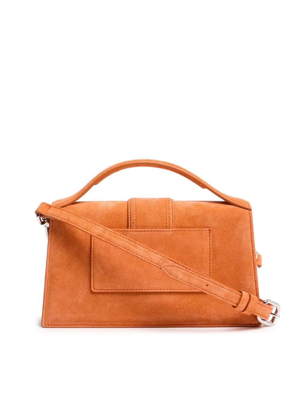 Jacquemus Terracotta Leather Le Grand Bambino Handbag - ClickThatClicks 