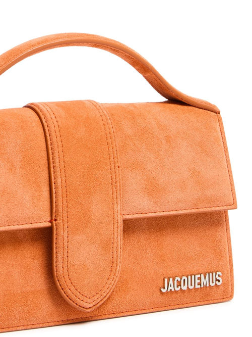 Jacquemus Terracotta Leather Le Grand Bambino Handbag - ClickThatClicks 