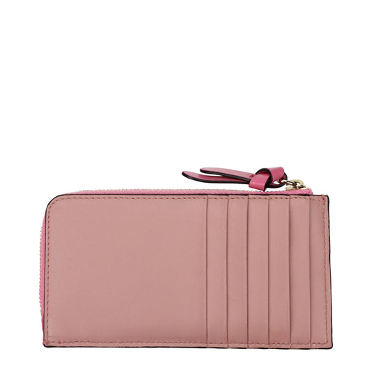 Jimmy Choo Pink Leather Wallet - ClickThatClicks 