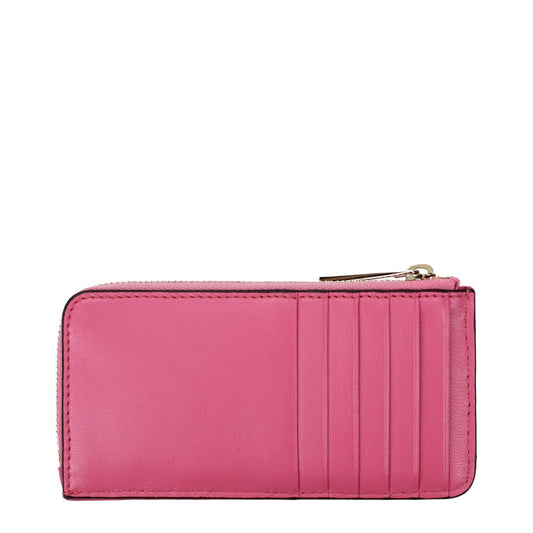 Jimmy Choo Pink Leather Wallet - ClickThatClicks 