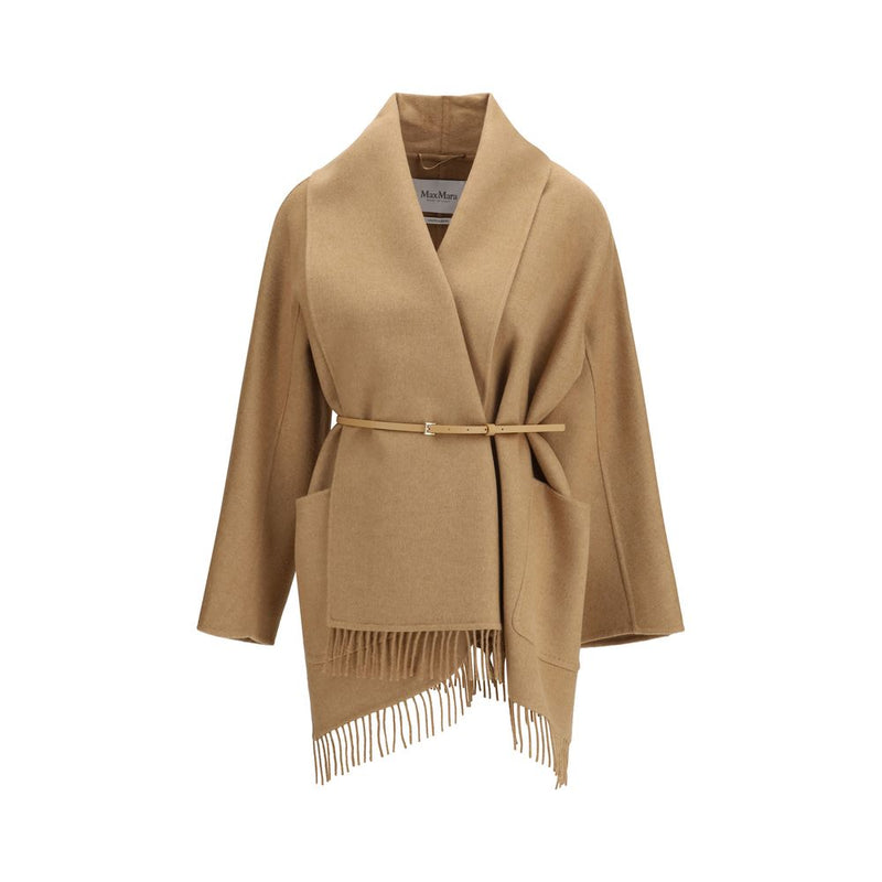 Max Mara Beige Camel Hair  Coat - ClickThatClicks 