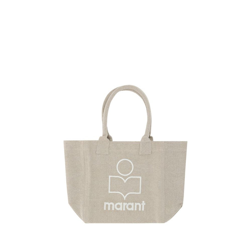 Isabel Marant Beige Cotton Shoulder Bag