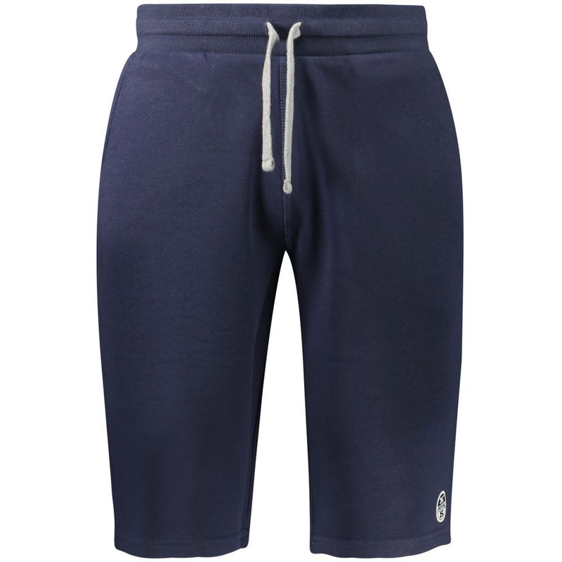 North Sails Blu Cotton Men Sweatpant - ClickThatClicks 