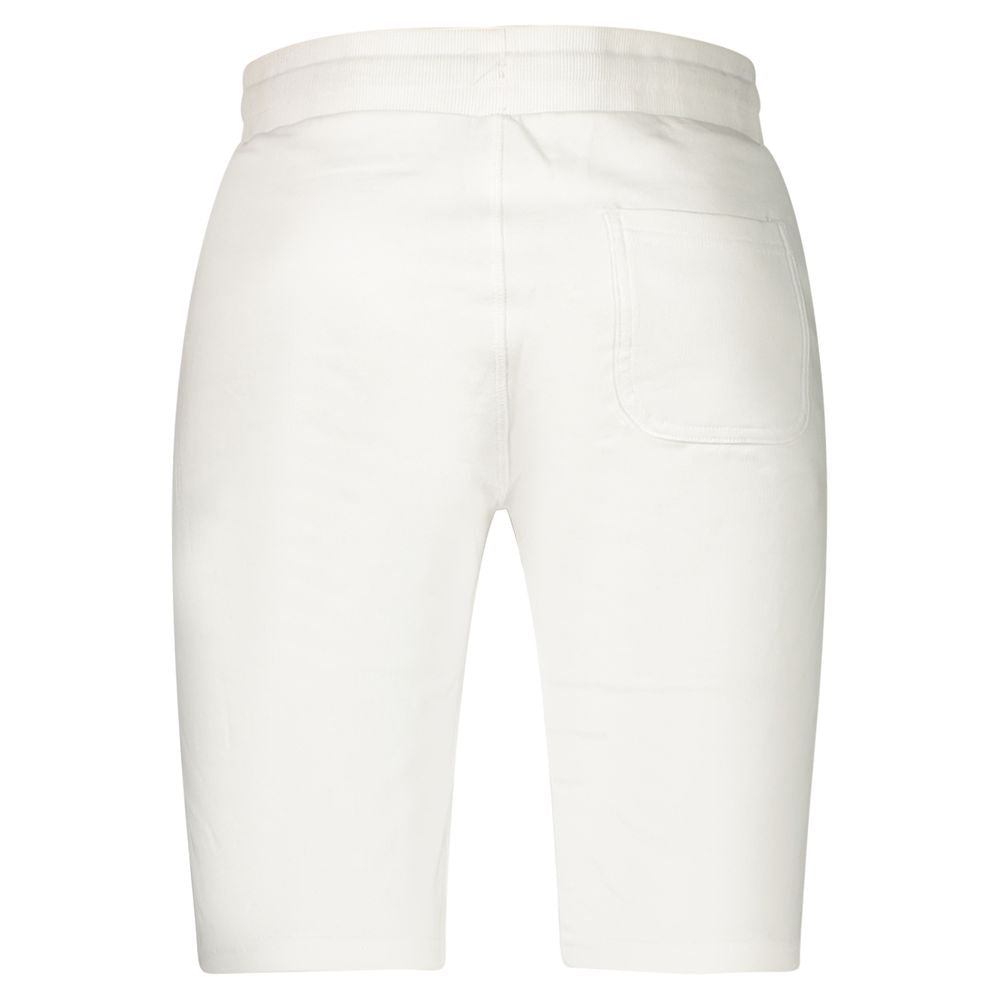 North Sails White Cotton Men's Sweatpant - ClickThatClicks 
