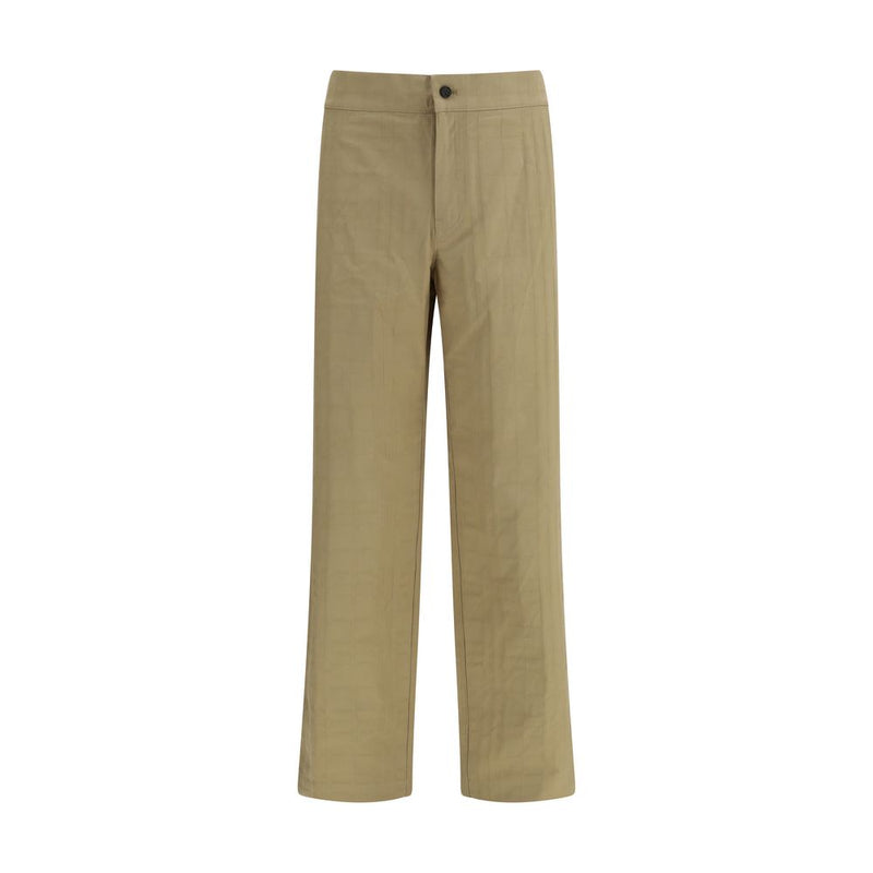 Burberry Beige Cotton Casual Pants - ClickThatClicks 
