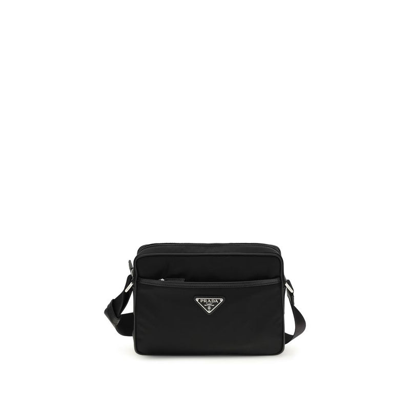Prada Black Recycled Polyamide Shoulder Bag - ClickThatClicks 